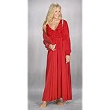 Shadowline Silhouette Gown and Peignoir Set (51737)