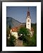 17th Century Church, Bled Island, Bled Island, Gorenjska, Slovenia Lonely Planet Collection Framed Art Poster Print by Jon Davison, 25x31