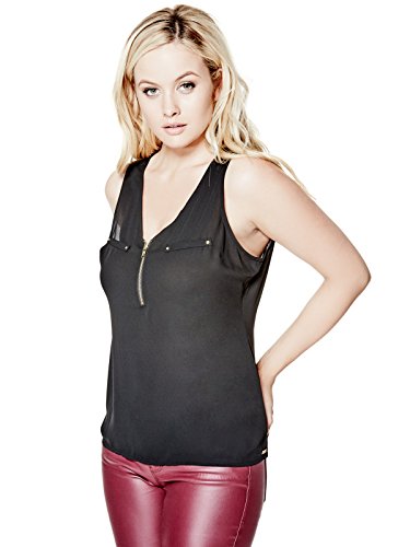 GUESS Women's Farina Zip-Up Tank