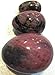 Set of 3 Natural Rhodonite Eggs Kegel Exercise Weights Texas Hidden Gems