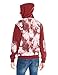 Southpole Men's Full Zip Hoodie with Funky Tie Dye Prints
