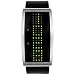 

Giordano Men's LED Digital Black Leather Watch #1223-02