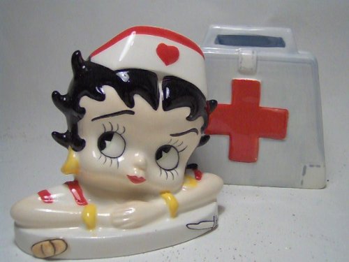 Nurse Betty Boop Salt Set s/p