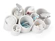 Boon Stash Multi-Room Organizer, White Boon Stash Multi-Room Organizer, White