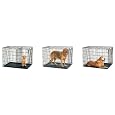 Midwest Life Stages Single-Door Folding Metal Dog Crate, 42 Inches by 28 Inches by 31 Inches