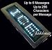 LED Light Up Scrolling White Light Up Text Buckle