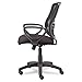 Alera Etros Series Mesh Mid-Back Swivel/Tilt Chair, Black