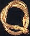 Gold Necklace Snake