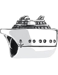Chamilia Sterling Silver Cruise Ship Bead Charm