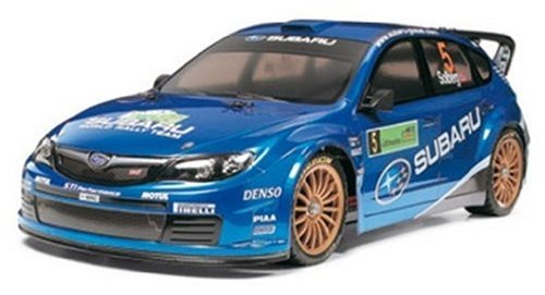 Dickie-Tamiya TAMIYA 300058426 - Subaru Impreza WRC 2008 TT01E, 1:10, ferngesteuertes Onroad Fahrzeug, Elektromotor, Bausatz