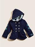 GUESS Kids Girls Embroidered Peplum Hoodie