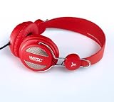 WeSC Oboe Headphones - Red