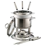 Chantal Brushed Stainless Steel 5 Function Fondue