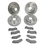 SSBC A2351022 Short Stop Slotted Rotor Upgrade Kit for '00s GM 1/2T with OE 2-Piston