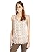 Lucky Brand Women's Feminine Pleated Tank Top