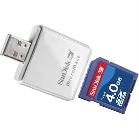 Sandisk SDSDB-4096-A11 4 GB Secure Digital High Capacity Flash Card by SanDisk