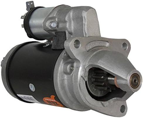 RareelectricalNew 12V 11T Starter Motor Compatible with Case David Brown Tractor 1200 1210 1212 990 995 27413