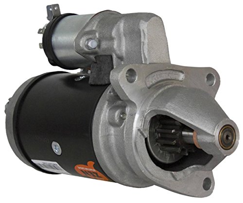 RareelectricalNew 12V 11T Starter Motor Compatible with Case David Brown Tractor 1200 1210 1212 990 995 27413