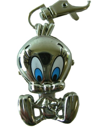 Looney Tunes Tweety bird key chain watch