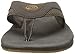 Reef Men's Fanning Sandal, Brown/Gum, 9 M US