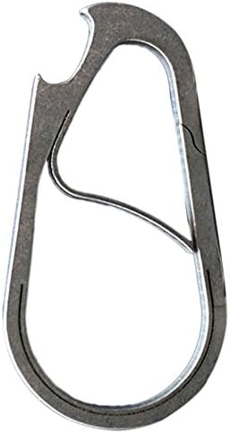 Hxst Stainless Steel Multifunction Keychain Bottle Opener EDC Tool, Pack of 2