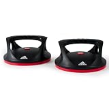 Adidas Swivel Push Up Bars - Black/Red