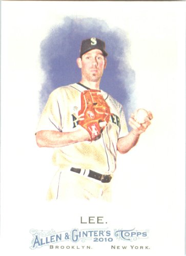 2010 Topps Allen & Ginter Baseball Card # 81 Cliff Lee - Seattle Mariners - MLB Trading Card in Screwdown Case