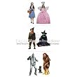 Wizard of Oz Stickers on Long Sheet 6 Small Characters