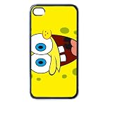 sponge bob iphone case for iphone 4 and 4s black