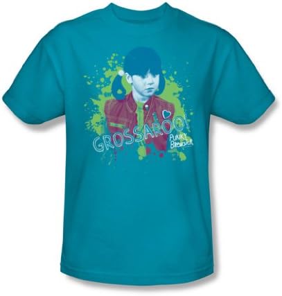 Punky Brewster - Grossaroo! Adult T-Shirt In Turquoise, Size: Medium, Color: Turquoise