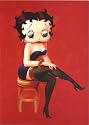 Betty Legs Birthday Card