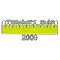 Teachers Rule Ornament - Yellow (3")