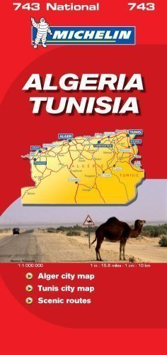 Algeria-Tunisia (Michelin National Maps) published by Michelin Maps (2007)