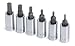 SK Hand Tools 19732 6-Piece 1/4-Inch Drive Metric Hex Bit Socket Set