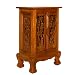 EXP Handmade Asian Furniture - 24" Coconut Palm Storage Cabinet / Nightstand - Natural Finish