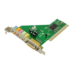 PCI Soundkarte Dolby 5.1 6-Kanal mit Gameport - Intergrierter 5.1 Decoder - 64-bit sound Effect - Direct sound 3D and A3D Interface