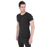 FLOSO® Mens Thermal Underwear Short Sleeve T-Shirt Vest Top (Standard Range)