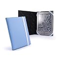 Tuff-Luv Slim Book-Style funda de polipiel para Kindle 4 / 6" E-Ink - Azul