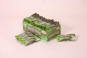 MILITARY ENERGY GUM (MEG) - Military Spec Formula - Used in Military Rations - SPEARMINT - TRAY (24 packs - 5pcs/pk) 100mg caffeine/pc