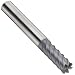YG-1 EM812 Carbide Square Nose End Mills, Metric, Long Length, TiAlN Finish, 45 Degree Helix, For Use With Steel/Steel Alloys