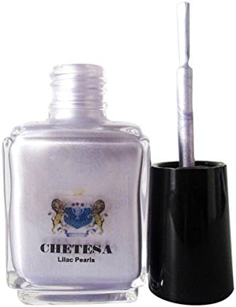 CHETESA Gems Collector Nail Lacquer Non-Toxic, Lilac Pearls, .43 oz