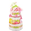 Little Lamb New Baby Girl Diaper Cake - Great Baby Shower Gift Idea for Newborns
