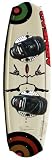 Kwik Tek Airhead Horns Up Wakeboard with Clutch Binding (134cm)