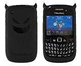 Soft Devil Case for BlackBerry Curve 8520 / 8530 / 9300 - Black