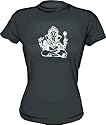 Ganesha Deity Logo Women's tee Shirt in 6 Colors Small thru XXL