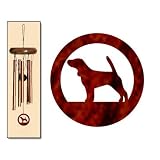 Beagle Wind Chimes X-SMALL Bronze