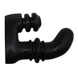 Hardware - Anal Analogous Valve - Prostata Massager mit Vibration in Form einer Schraubzwinge - ca. 10 cm einf�hrbare L�nge - � 4,5 cm -schwarz - 100% Silikon - wie ein Werkzeug aus dem Baumarkt