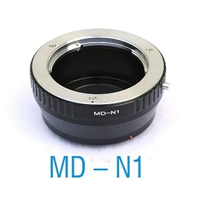 EzFoto Minolta MD MC Lens to Nikon 1 Camera Adapter, for Nikon 1 J1 V1 camera