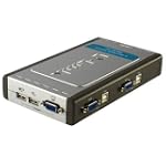 D-Link DKVM 4U - switch KVM - 4 porte...