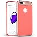 iPhone 7 Plus Case, Orzly AirFrame for iPhone 7 Plus – Lightweight & Slim-Fit Protective Bumper Frame & Case for iPhone 7 Plus - Pink on Pink